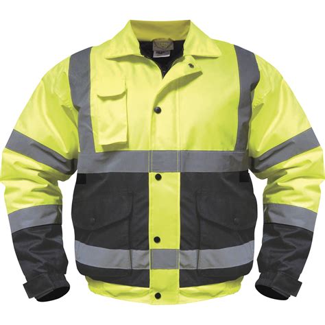 Utility Pro Men's Class 3 High Visibility Bomber Jacket 